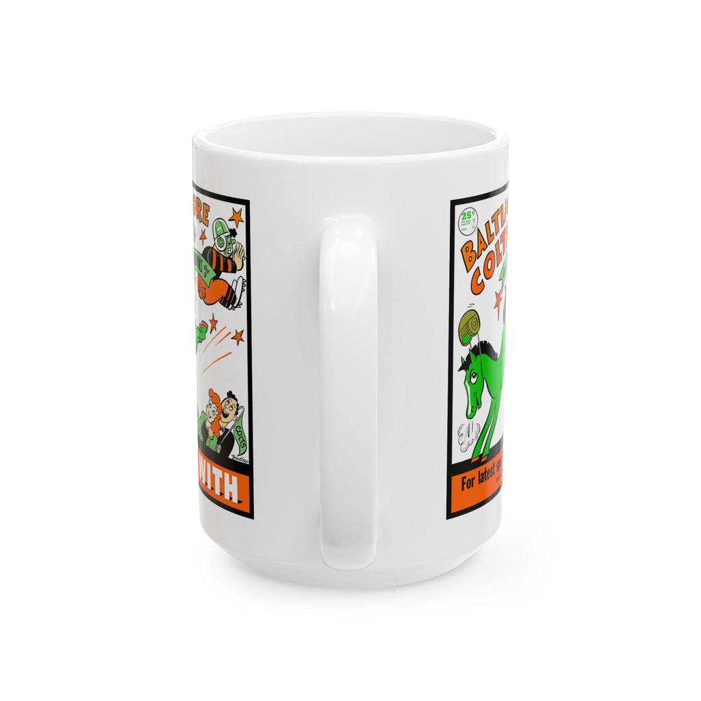 1948 Football Baltimore Colts - Cleveland Browns Vintage Ceramic Mug (11oz, 15oz)