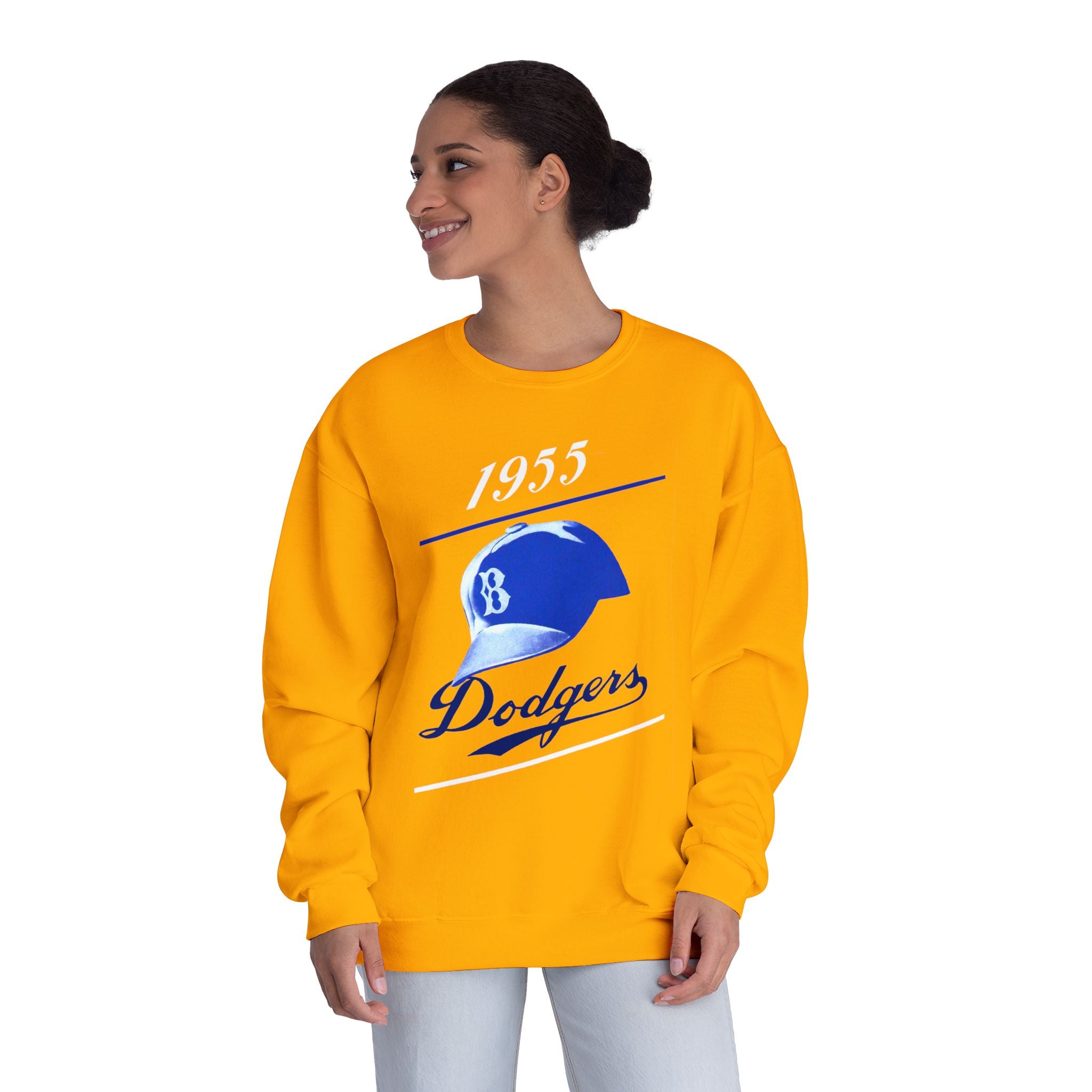 1955 Brooklyn Baseball Crewneck Sweatshirt | NuBlend