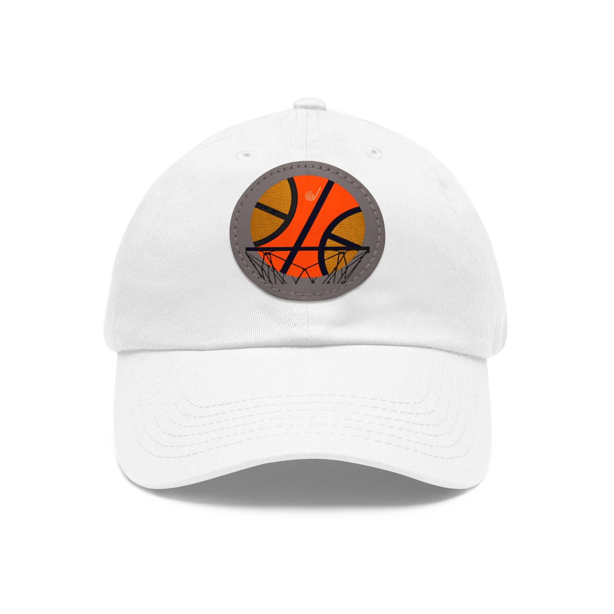 1967- 1968 Vintage Seattle Super Sonics Basketball - Dad Hat with Leather Patch (Round)