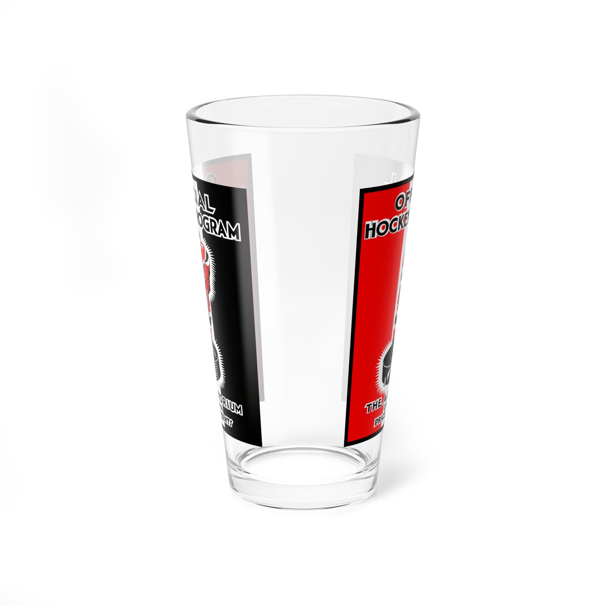 Mixing Glass, Ottawa Senators Hockey Vintage 1932-1933, Barware, Drinkware, Hockey Gift, Hockey Fan Gift