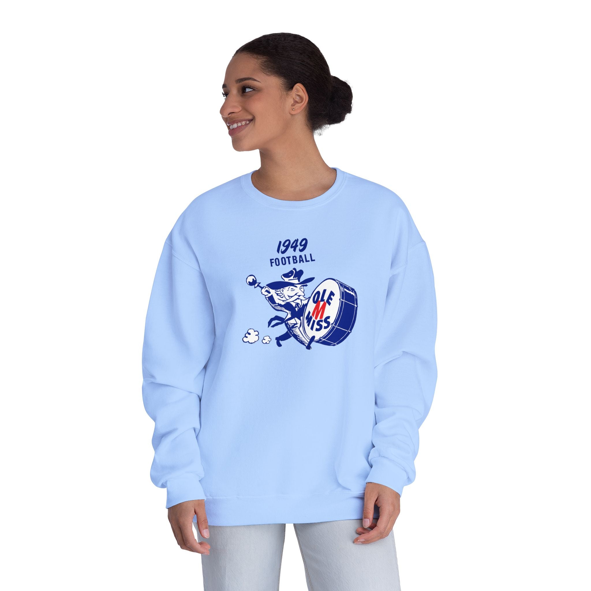 1949 Ole Miss Football - NuBlend® Crewneck Sweatshirt