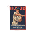 1945 Cubs World Series Baseball WPA Design Golf Towel