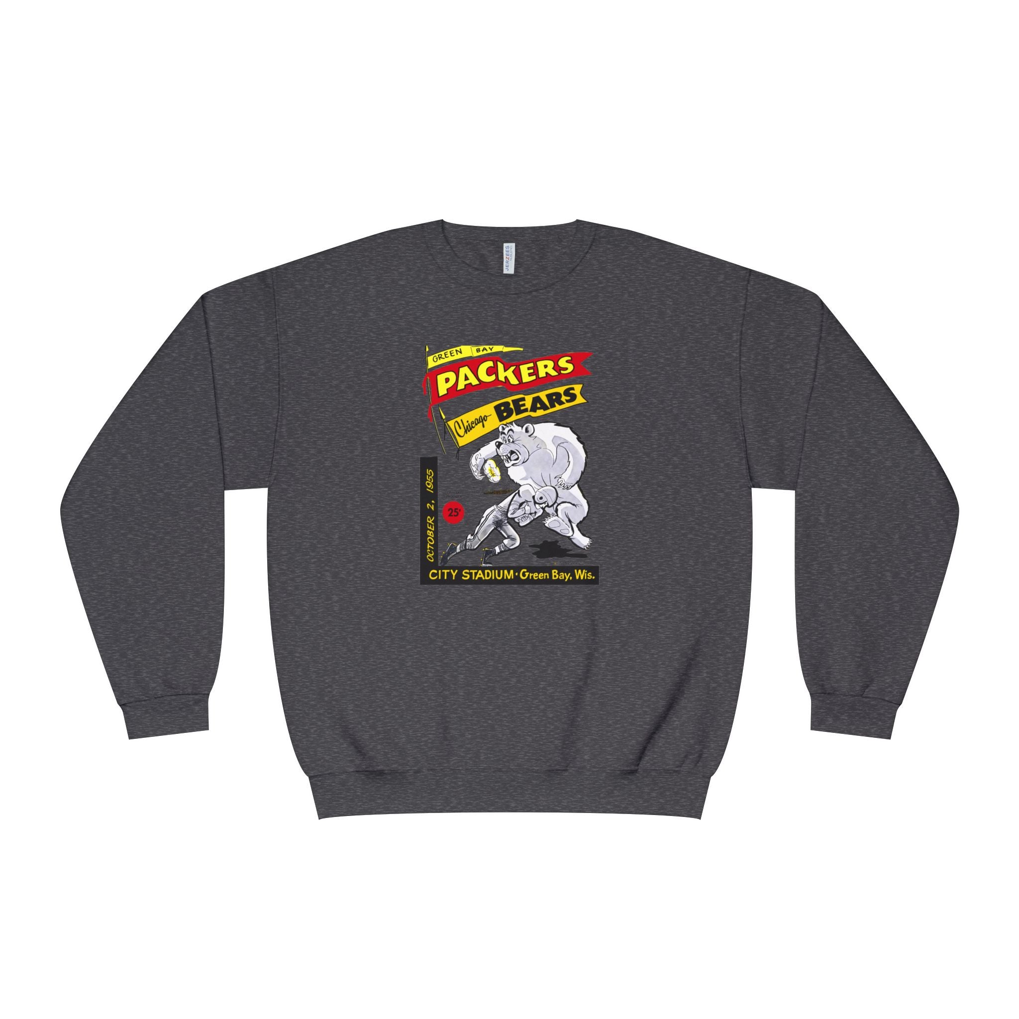 1955 Vintage Bears - Packers Football -  NuBlend® Crewneck Sweatshirt