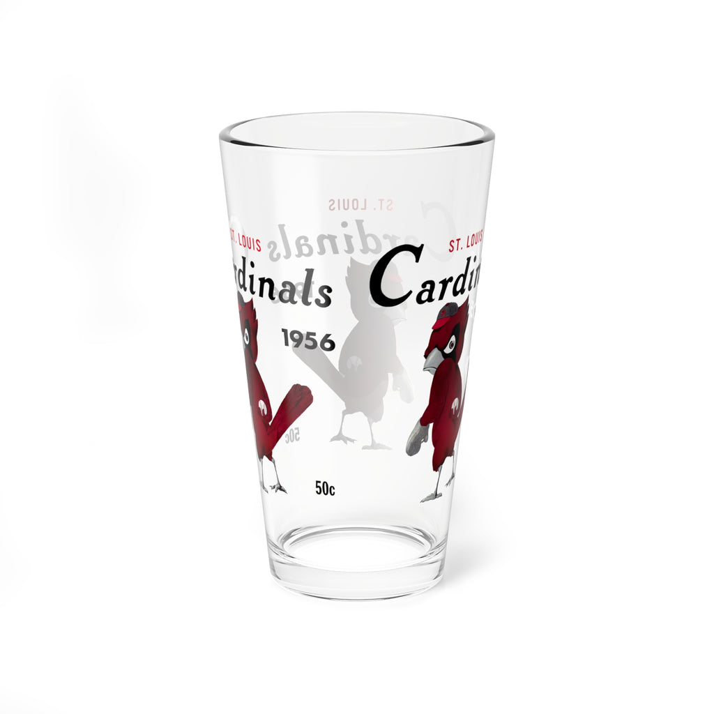1956 Vintage Cardinals Yearbook Cover  -  Pint Glass, 16oz