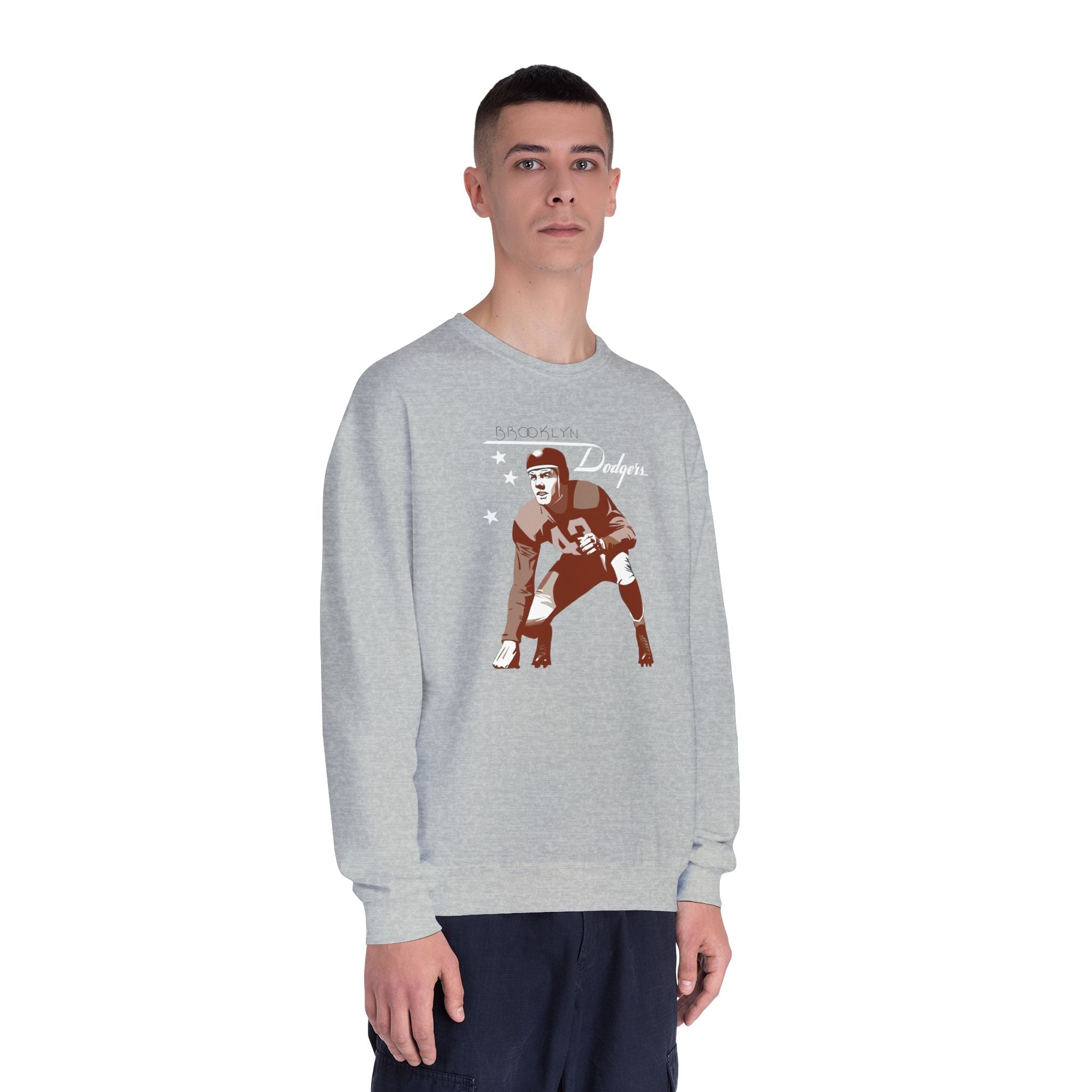 1943 Vintage Brooklyn Dodgers Football - Unisex NuBlend® Crewneck Sweatshirt