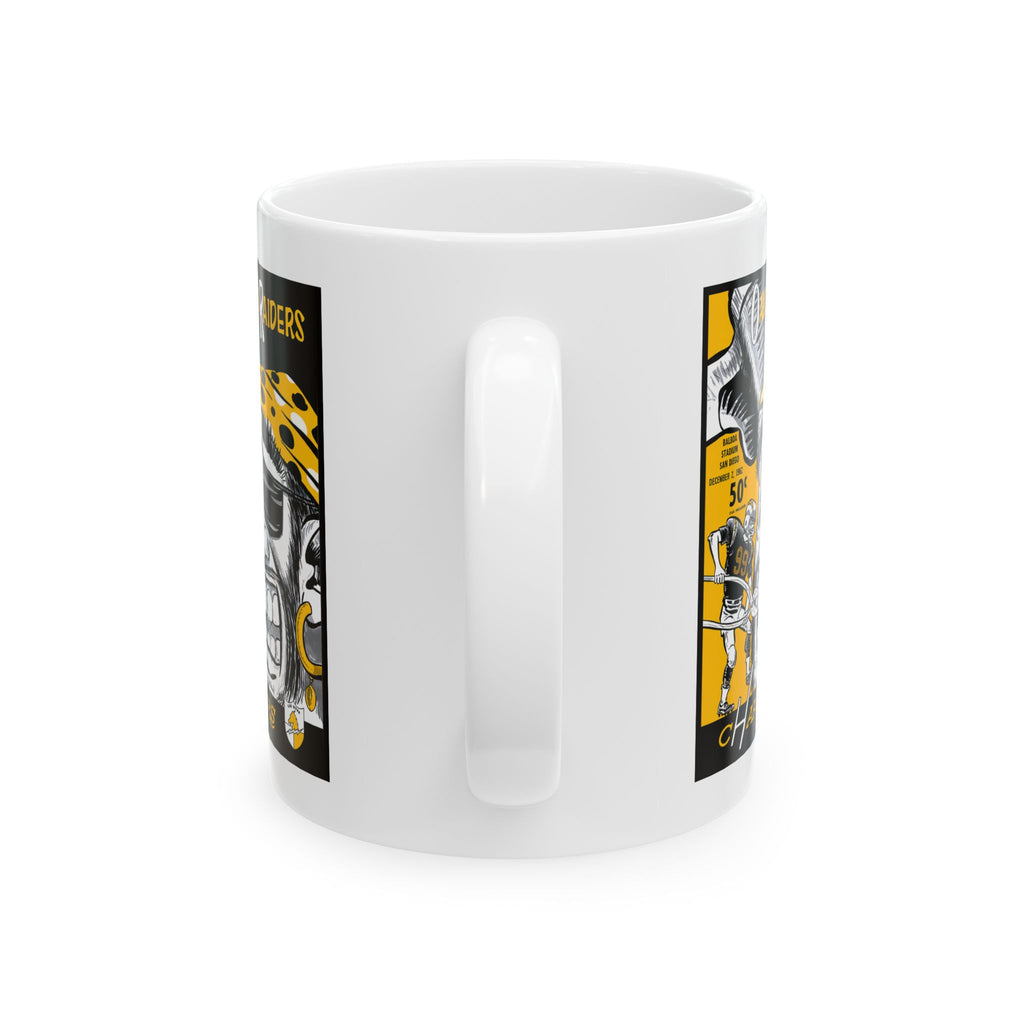Ceramic Mug, 1962 Football Oakland Raiders-San Diego Chargers Coffee Cup, Sports Fan Gift, Team Logo, Game Day Mug, Football