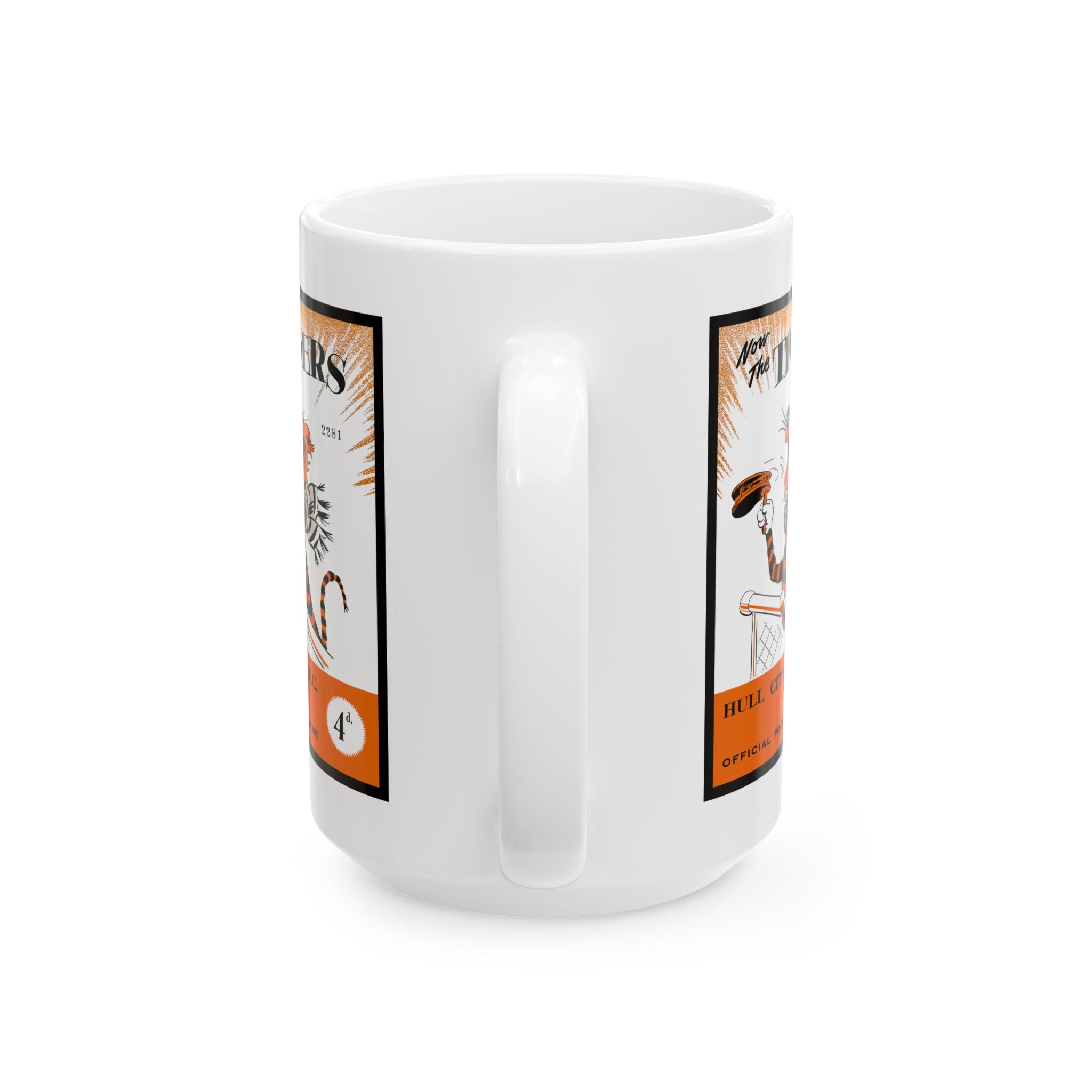 Vintage Hull City Football Club Ceramic Mug, 1956 English Football Fan Gift, Soccer Team Memorabilia, Sports Lover Present, Football Fanatic