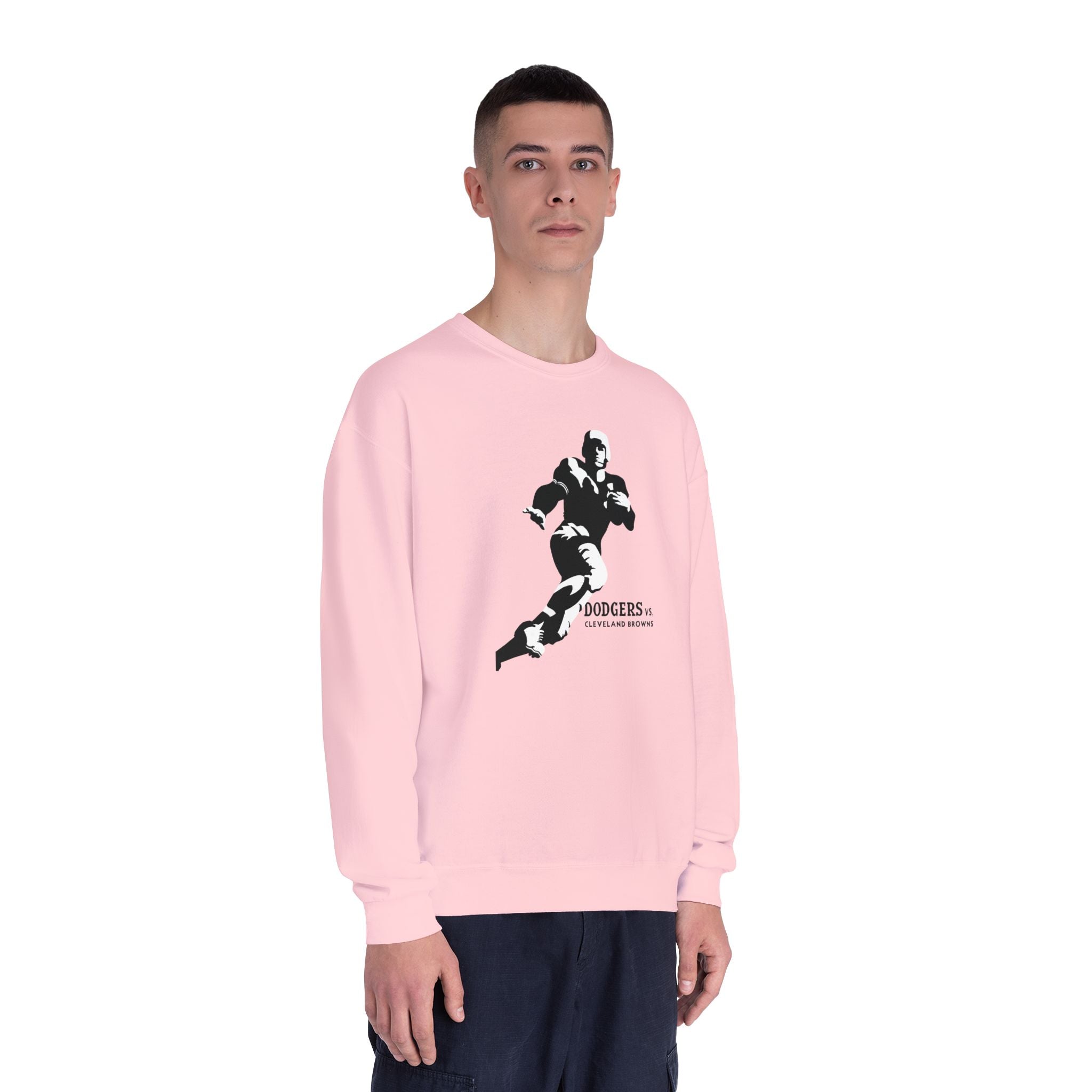 1947 Vintage Brooklyn Dodgers - Cleveland Browns Football  - NuBlend® Crewneck Sweatshirt