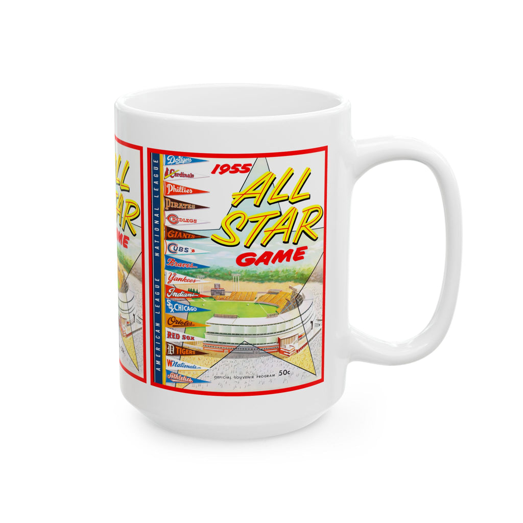 1955 Baseball All-Star Game Milwaukee Mug | Ceramic 11oz 15oz