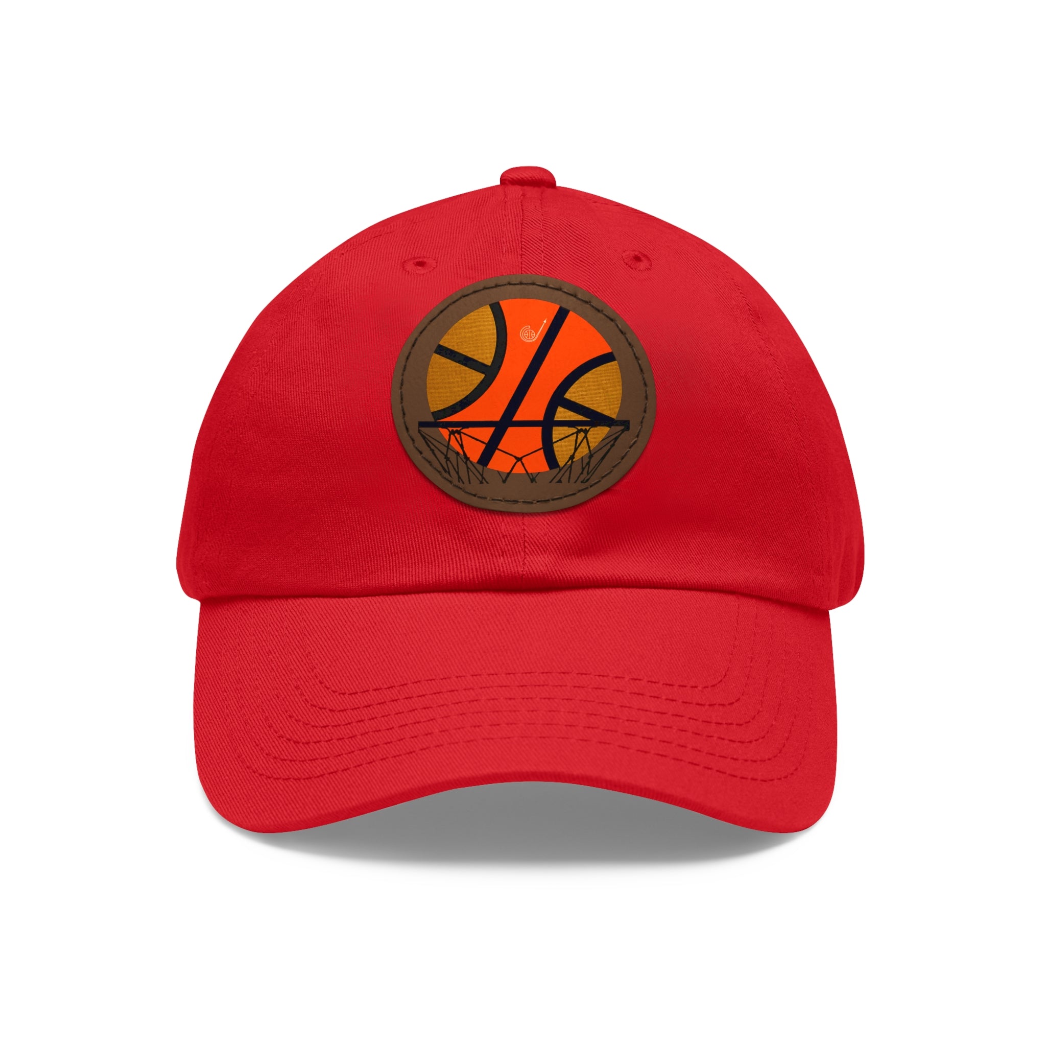 1967- 1968 Vintage Seattle Super Sonics Basketball - Dad Hat with Leather Patch (Round)