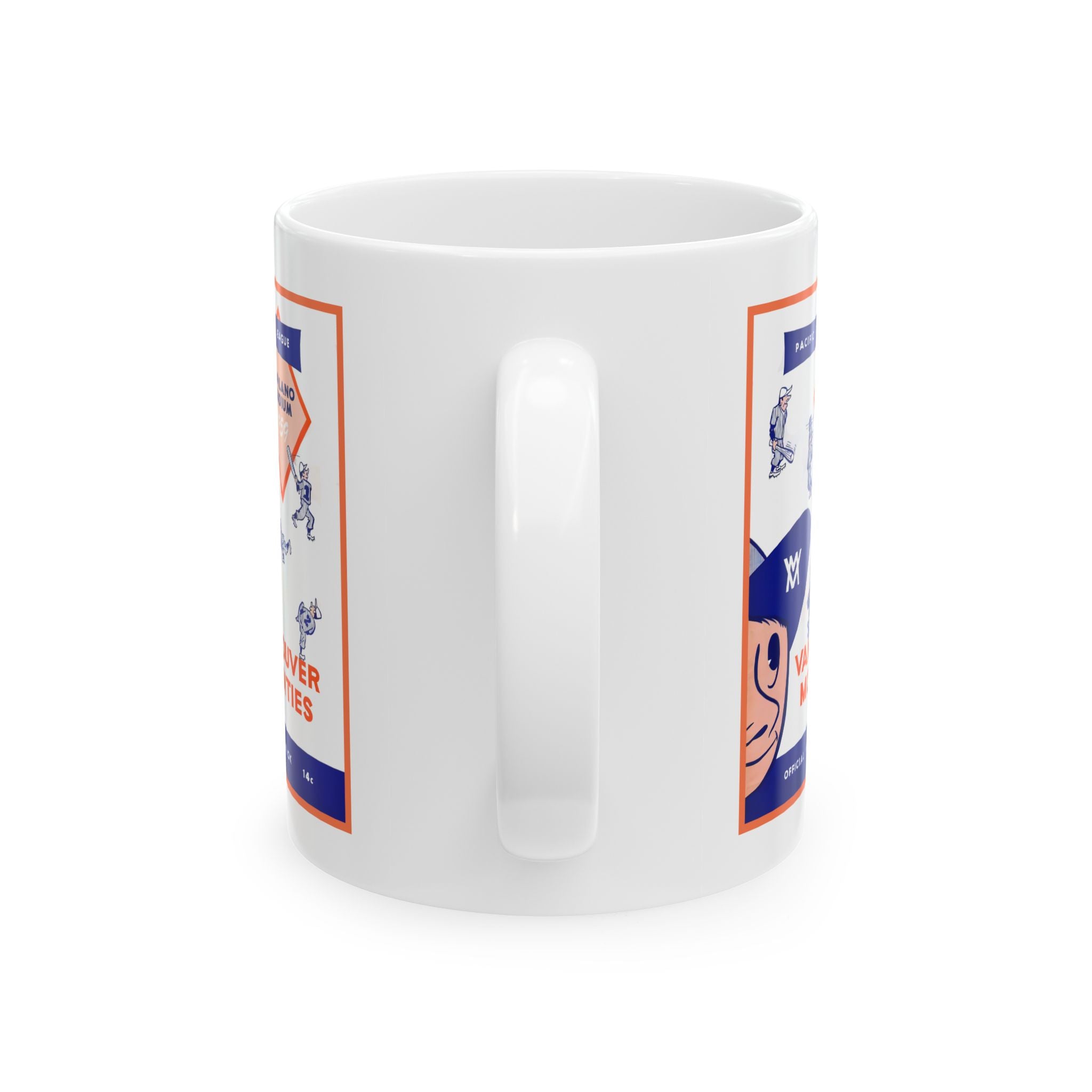 Vancouver Mounties 1959 Pacific Coast League Baseball Ceramic Mug — 11oz & 15oz