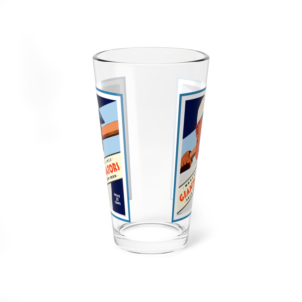 1933 Baseball World Series Giants - Senators  16oz Mixing Glass – Retro Baseball