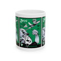 1964 Jets vs Chargers Football Retro Mug | Ceramic Coffee Cup, 11 oz and 15 oz