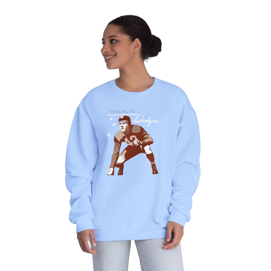 1943 Vintage Brooklyn Dodgers Football - Unisex NuBlend® Crewneck Sweatshirt