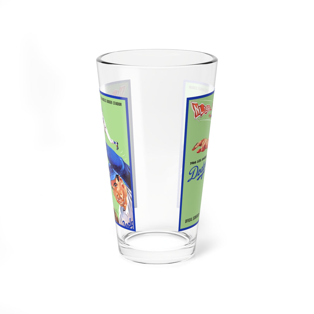1966 Sandy Koufax Baseball Mixing Glass — 16oz Cocktail Glass