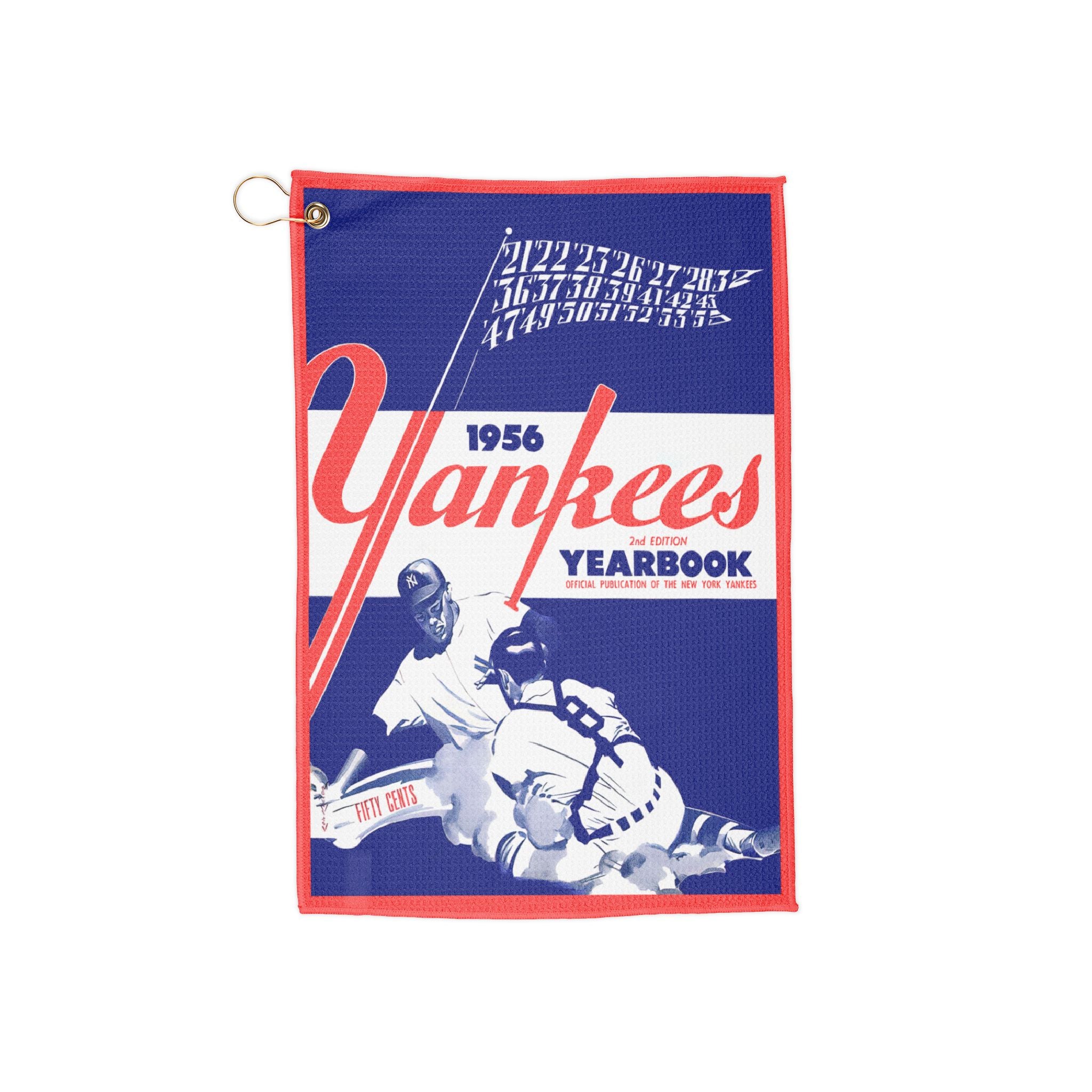 1956 New York Baseball Golf Towel | Vintage Sports