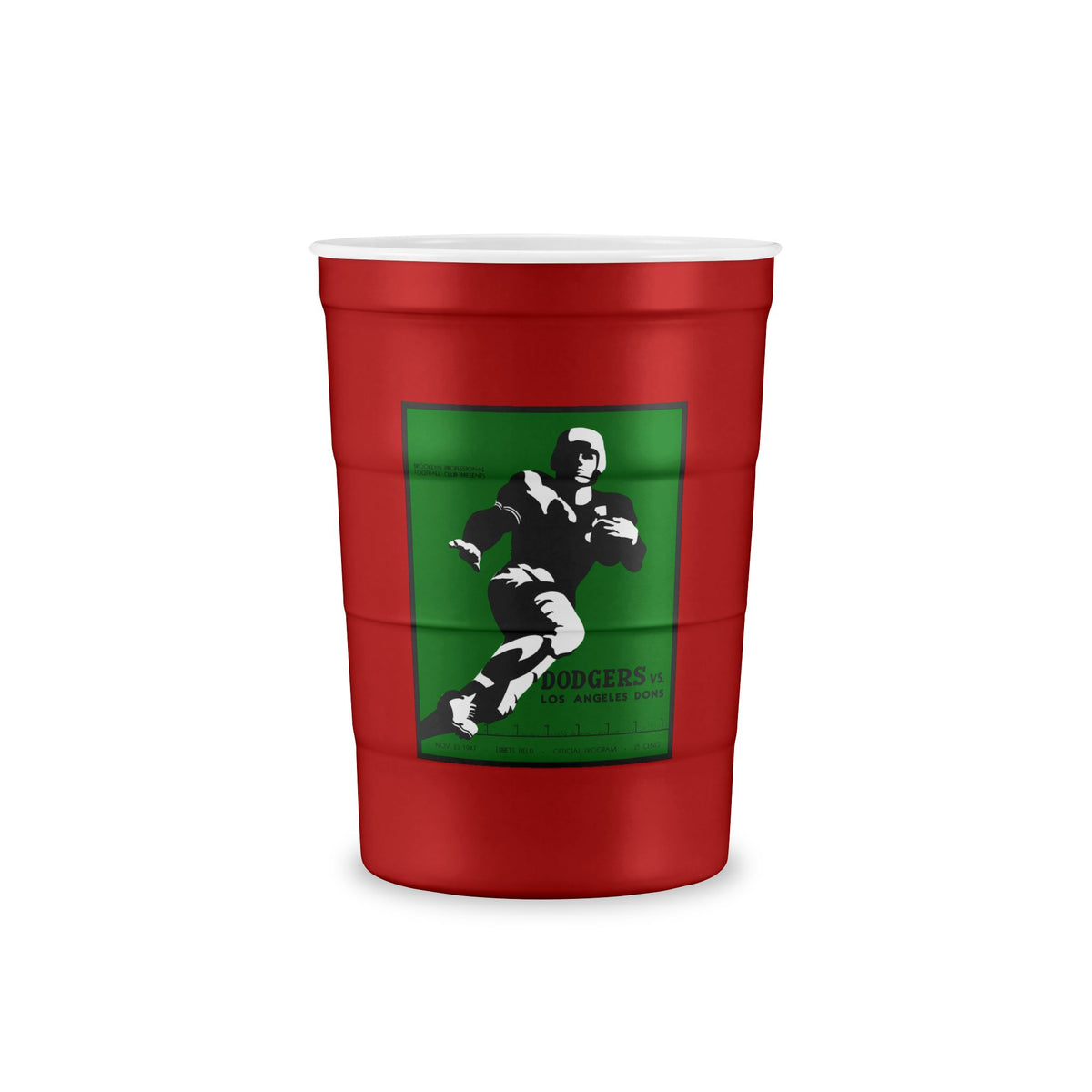 1947 Football Los Angeles Dons - Brooklyn Dodgers Football - Recyclable Steel Cup