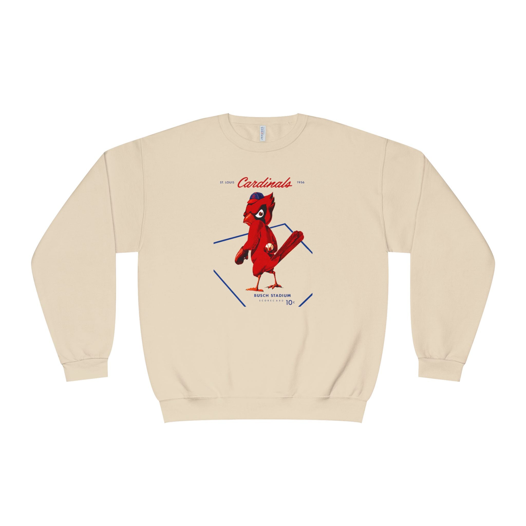 1956 Vintage Cardinals Baseball - Unisex NuBlend® Crewneck Sweatshirt