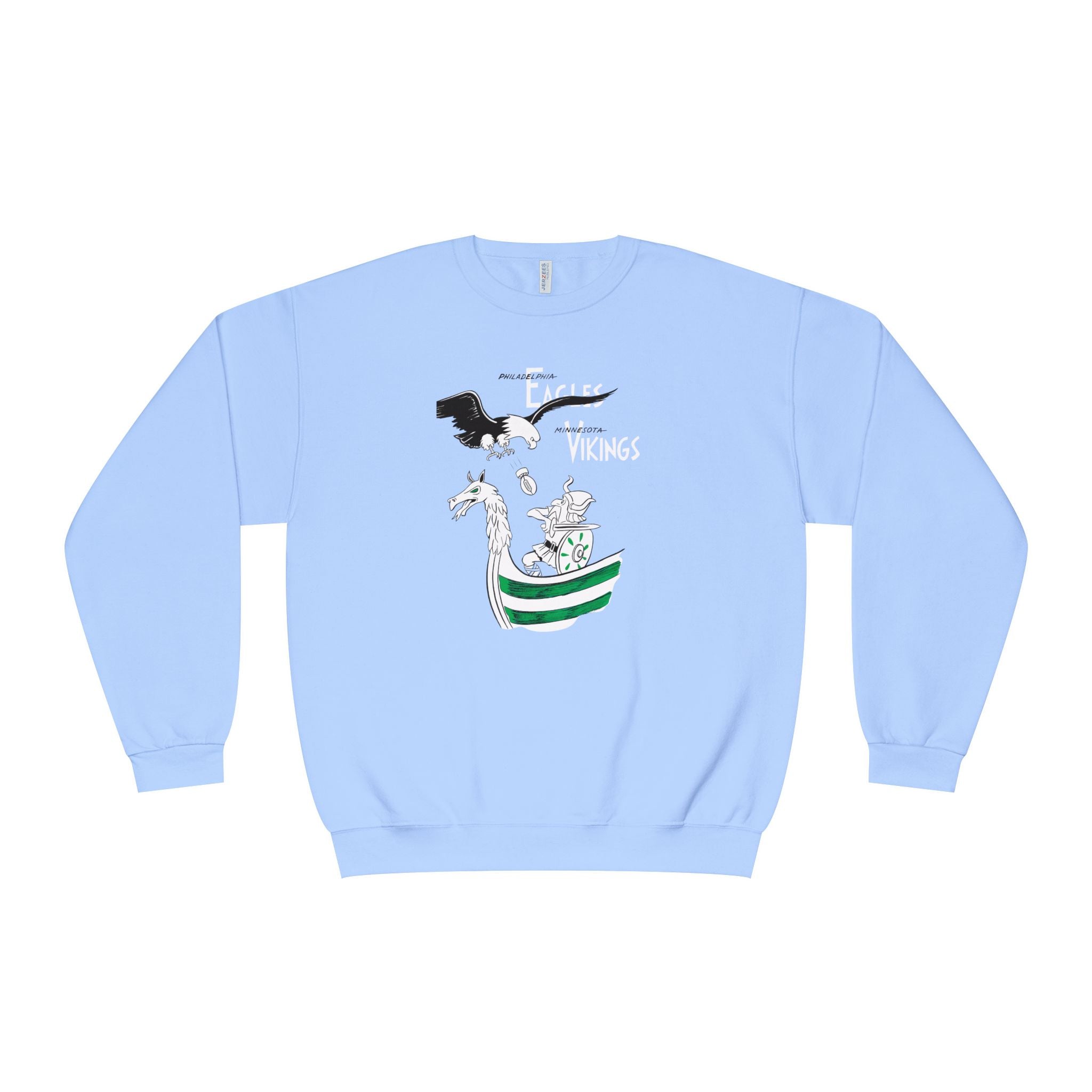 1963 Philadelphia Eagles - Minnesota Vikings Football - NuBlend® Crewneck Sweatshirt