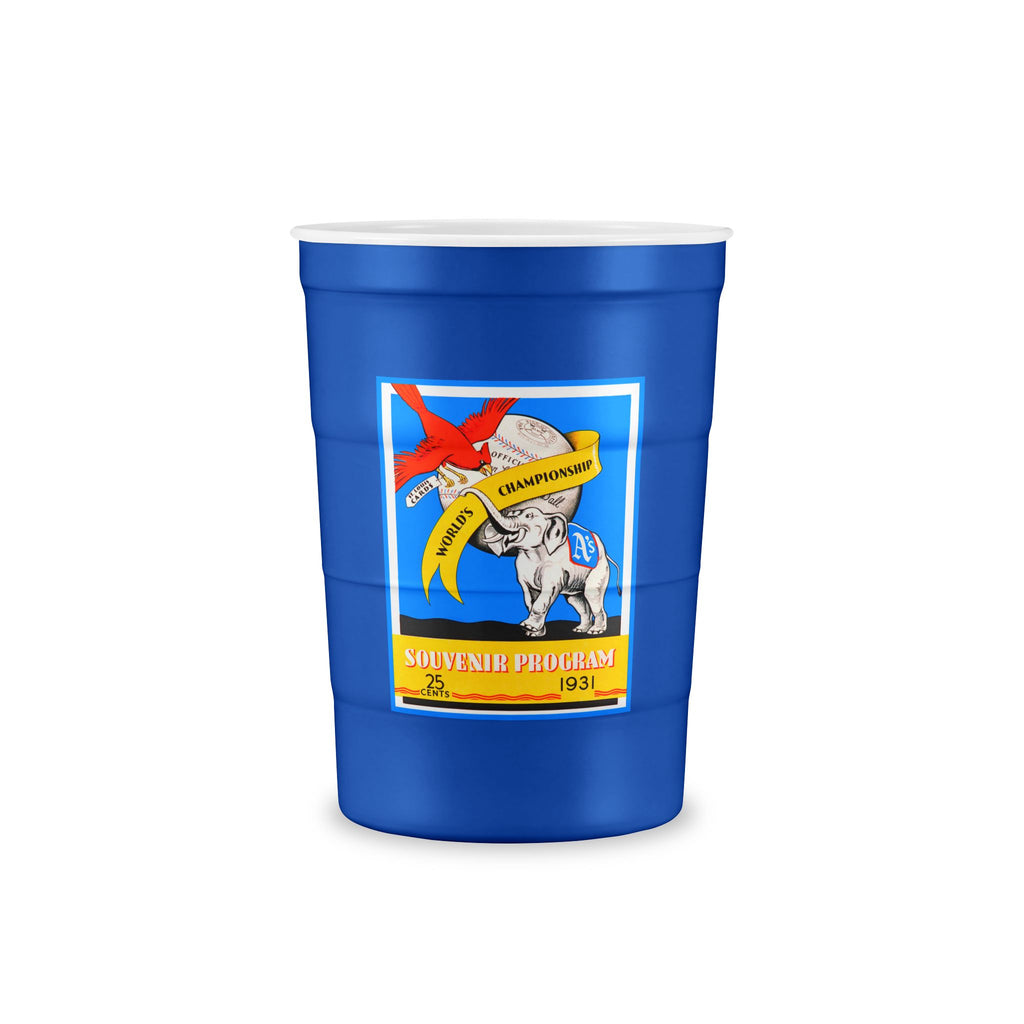 1931 Baseball World Series Cardinals vs Athletics - Recyclable Steel Cup