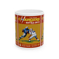Football Ceramic Mug, 1964 San Diego Chargers Buffalo Bills Sports Fan 11oz White Coffee Cup, Gift for Football Enthusiast, Sports Lover,