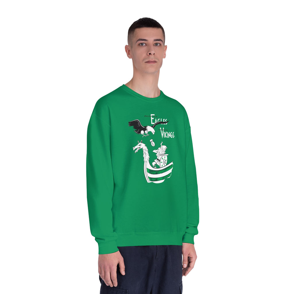 1963 Philadelphia Eagles - Minnesota Vikings Football - NuBlend® Crewneck Sweatshirt