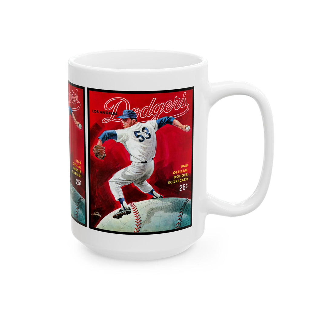 1968 Los Angeles Baseball Ceramic Mug (11oz, 15oz)