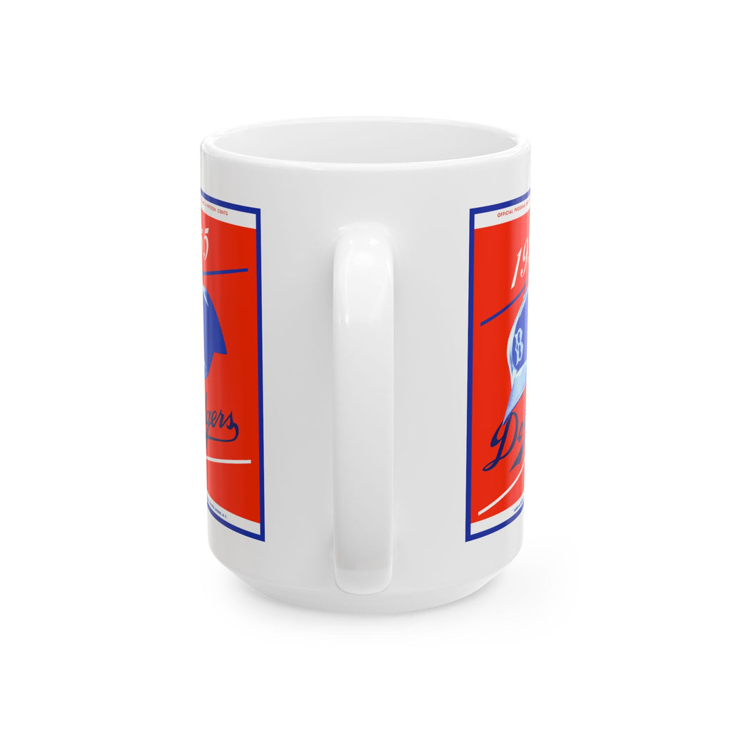 Brooklyn Dodgers 1955 Baseball Ceramic Mug (11oz & 15oz)