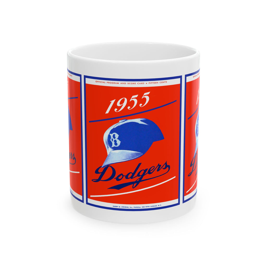 Brooklyn Dodgers 1955 Baseball Ceramic Mug (11oz & 15oz)