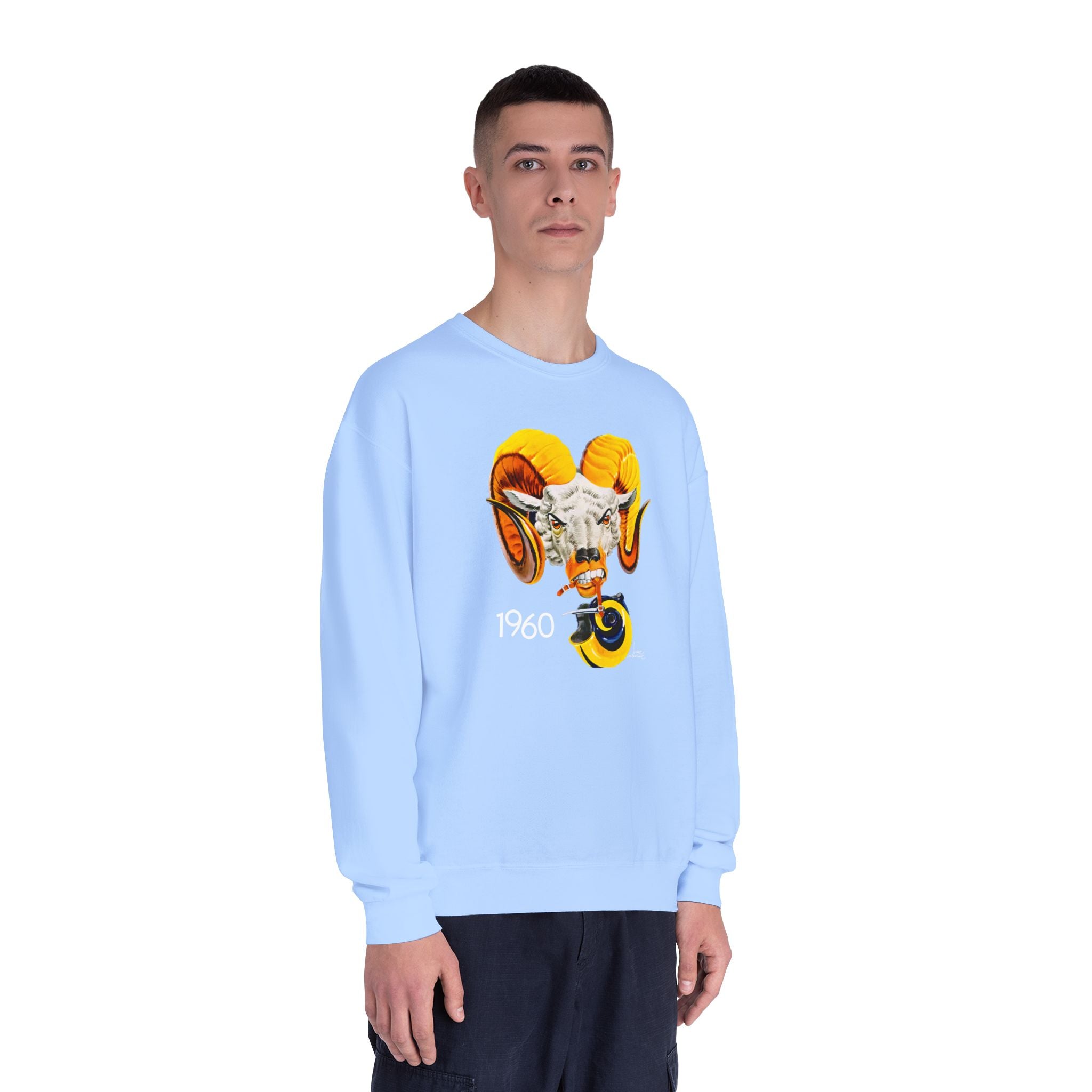 1960 Los Angeles Rams Football - NuBlend® Crewneck Sweatshirt