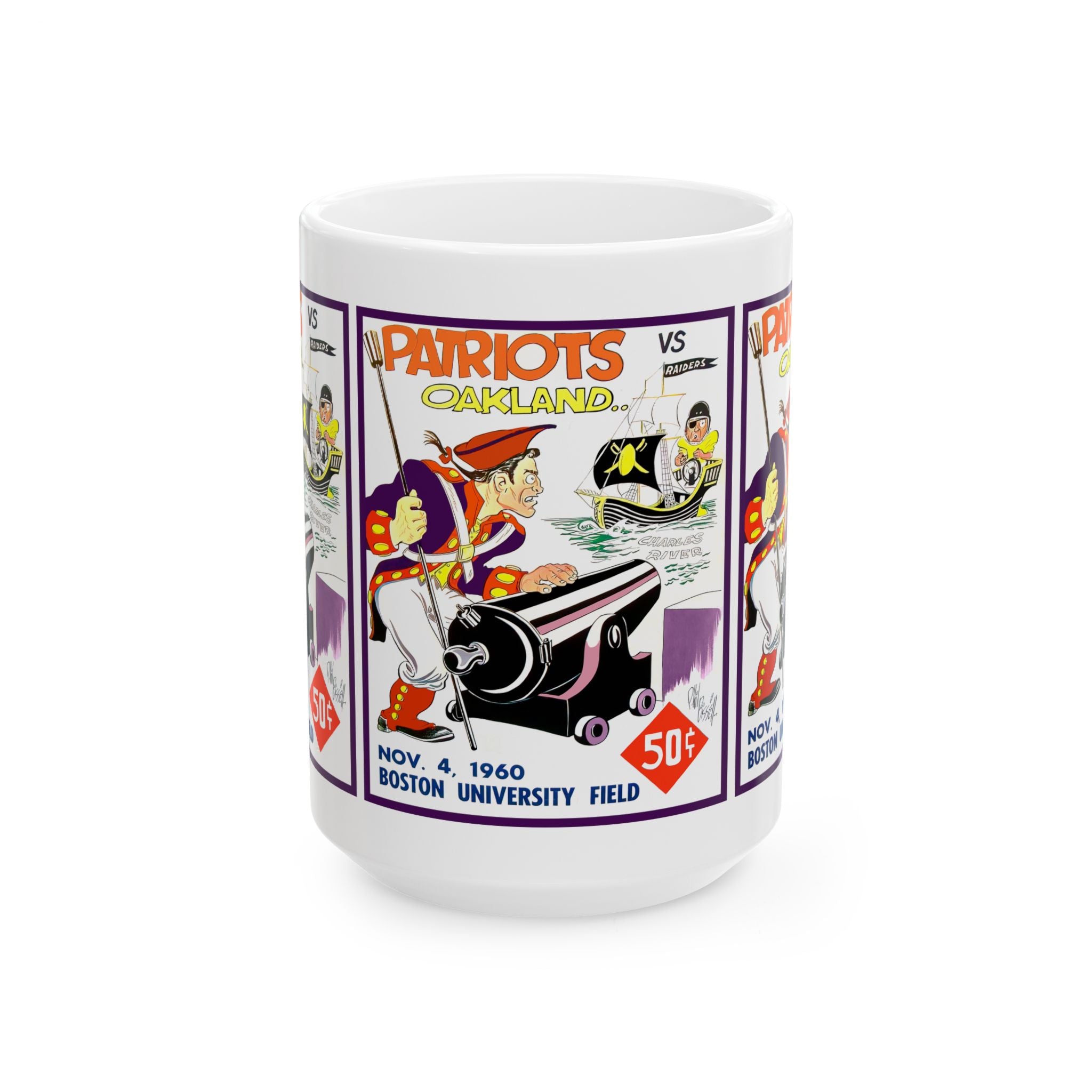 1960 Football Boston-Oakland Mug 11oz or 15oz