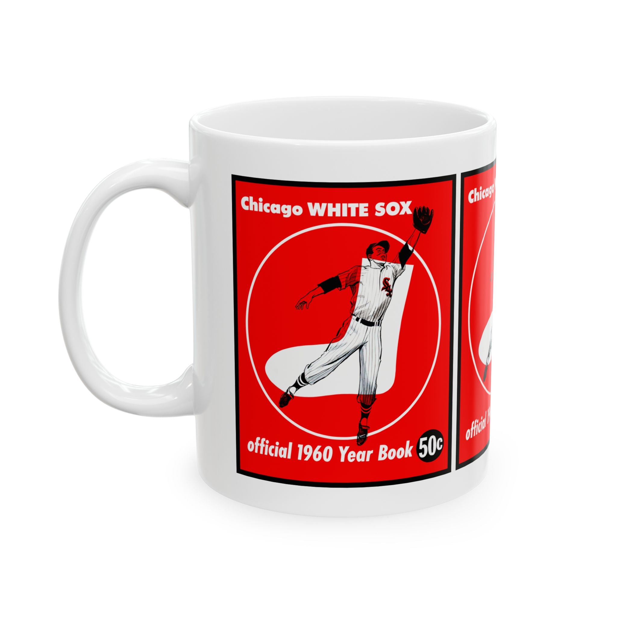 Ceramic Mug — Vintage Chicago White Sox 1960 Yearbook Baseball Design (11oz/15oz)
