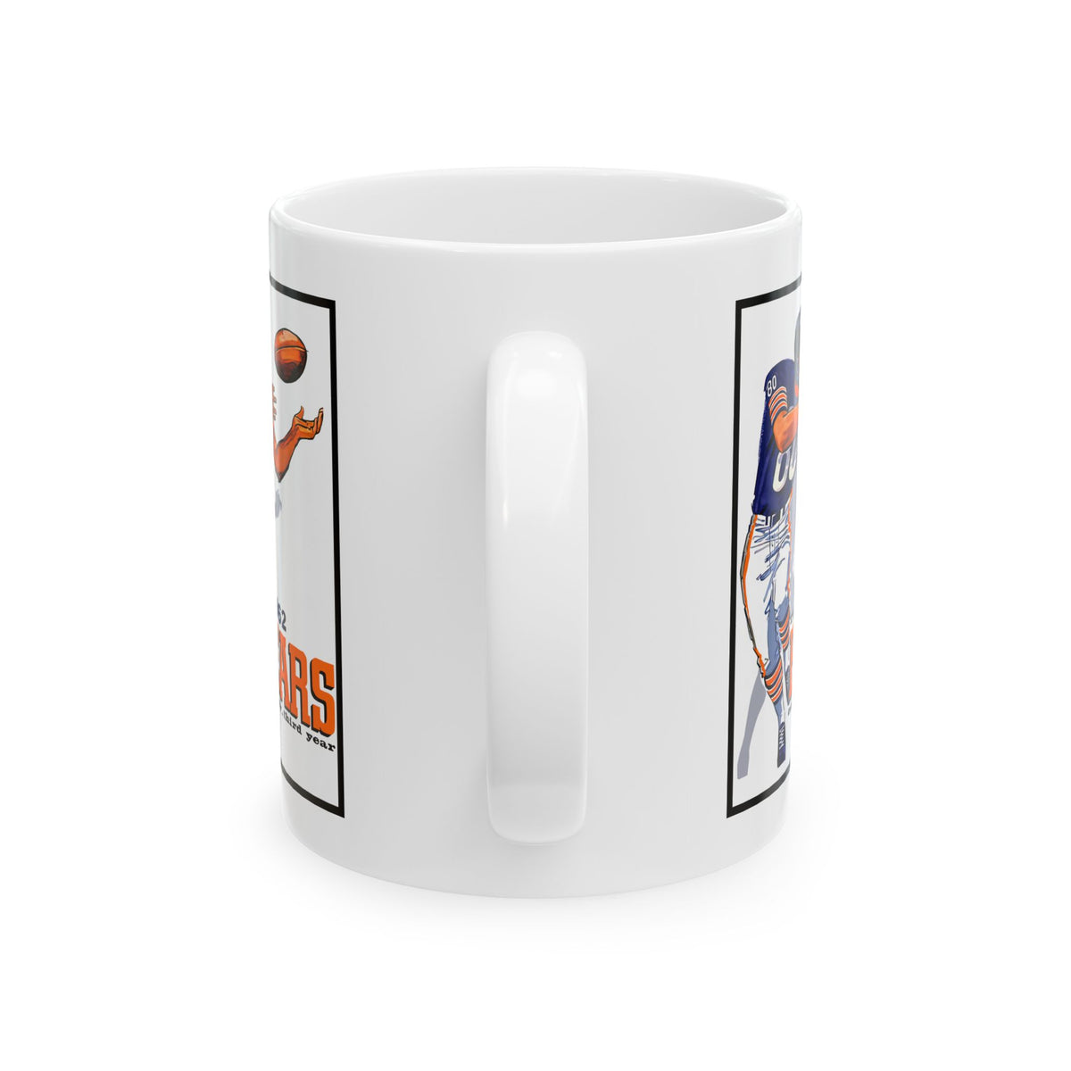 1962 Bears Vintage Football Yearbook Ceramic Mug (11oz & 15oz)