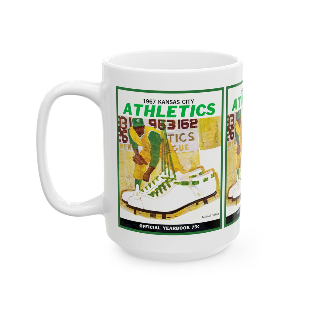 1967 Kansas City Athletics Baseball Mug | Retro Vintage Coffee Cup 11 oz and 15 oz