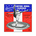 1943 Cotton Bowl Football Car Magnet — Texas vs. Georgia Tech