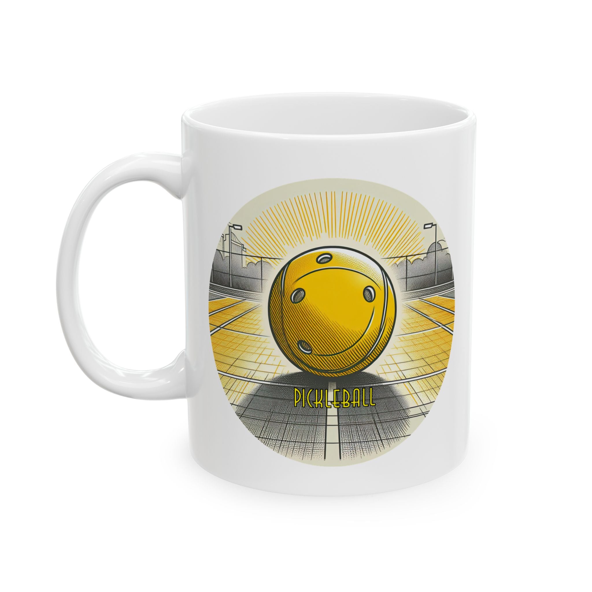 Pickleball - Ceramic Mug, 11oz
