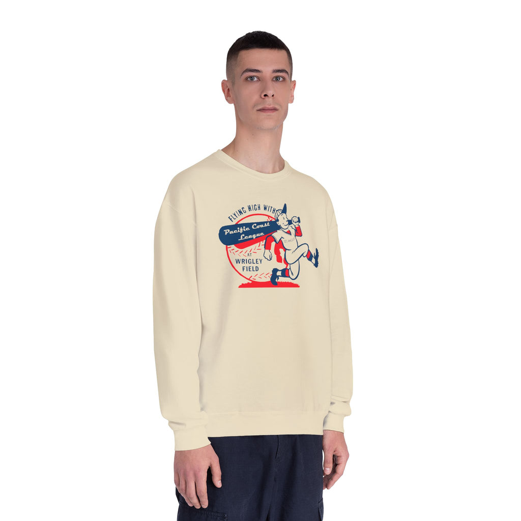 Vintage Pacific Coast League Los Angeles Wrigley Field Crewneck Sweatshirt