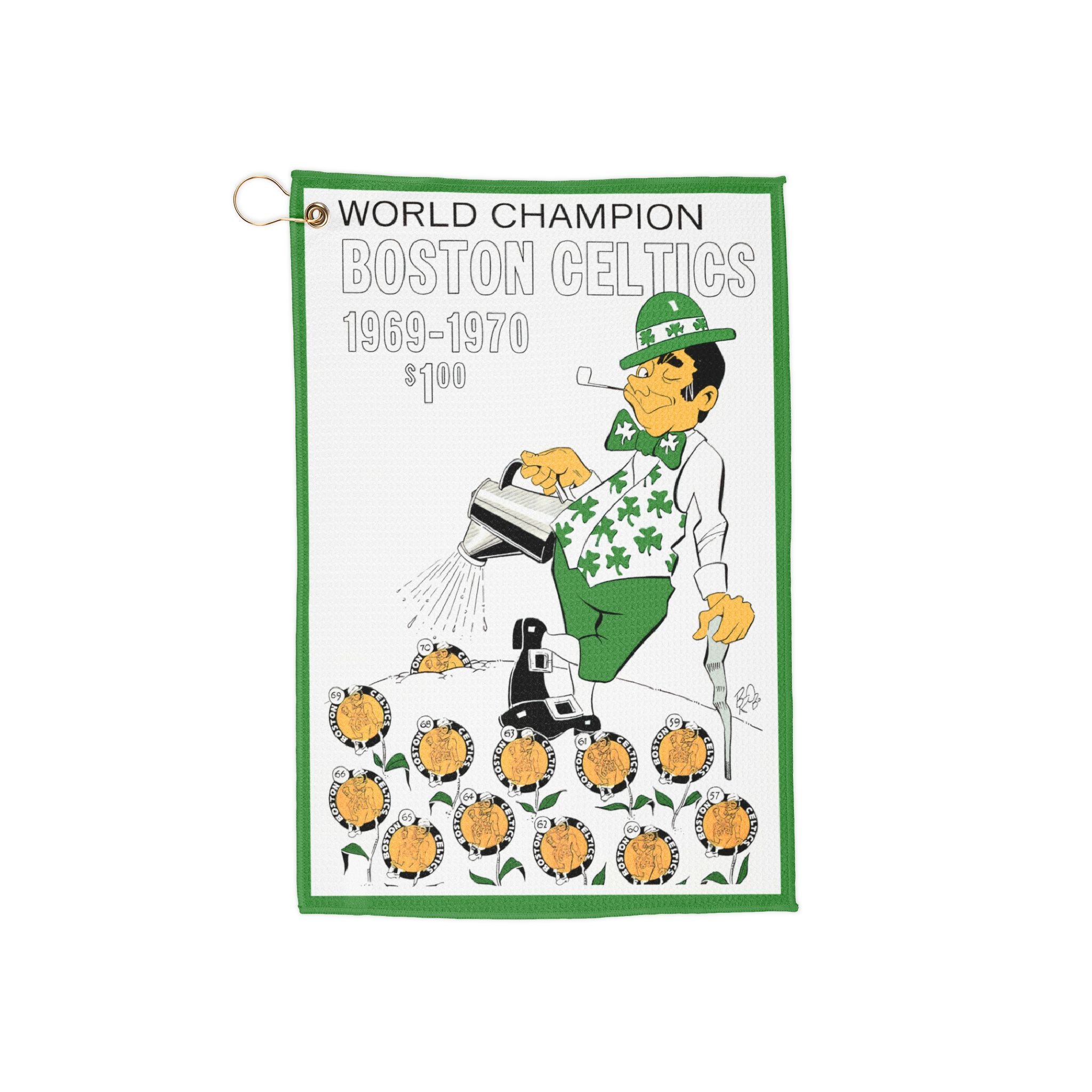 1969-1970 Boston Celtics Vintage World Champion Golf Towel