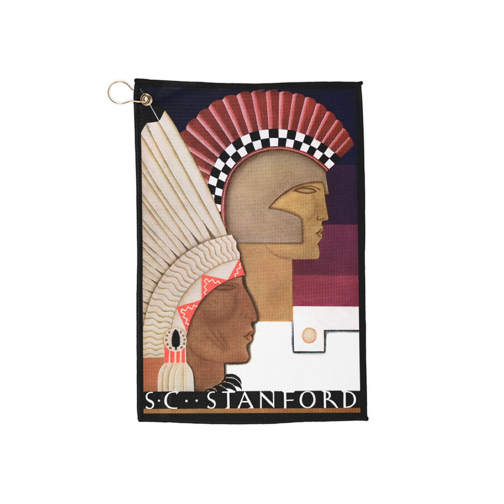 1929 Stanford Football Golf Towel | Vintage Collegiate Logo