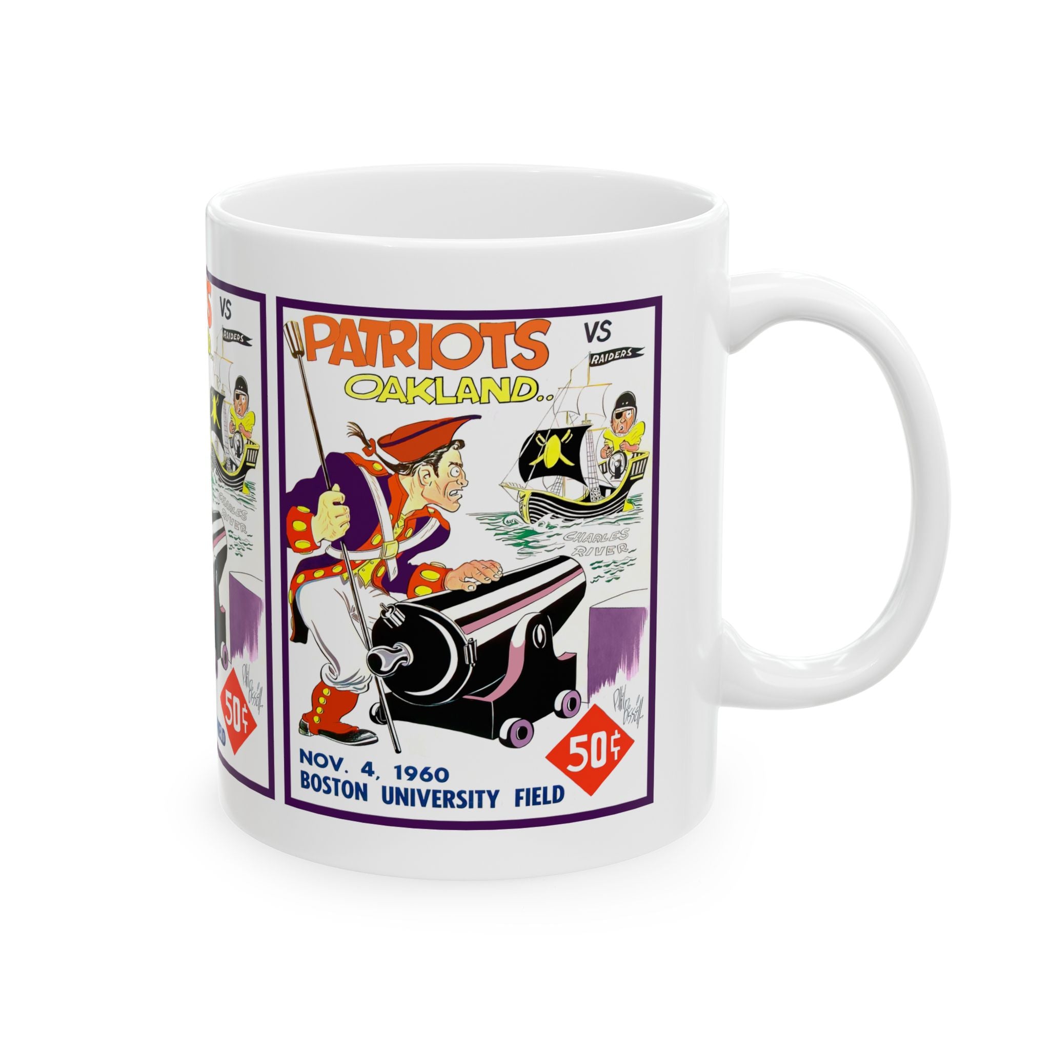 1960 Football Boston-Oakland Mug 11oz or 15oz
