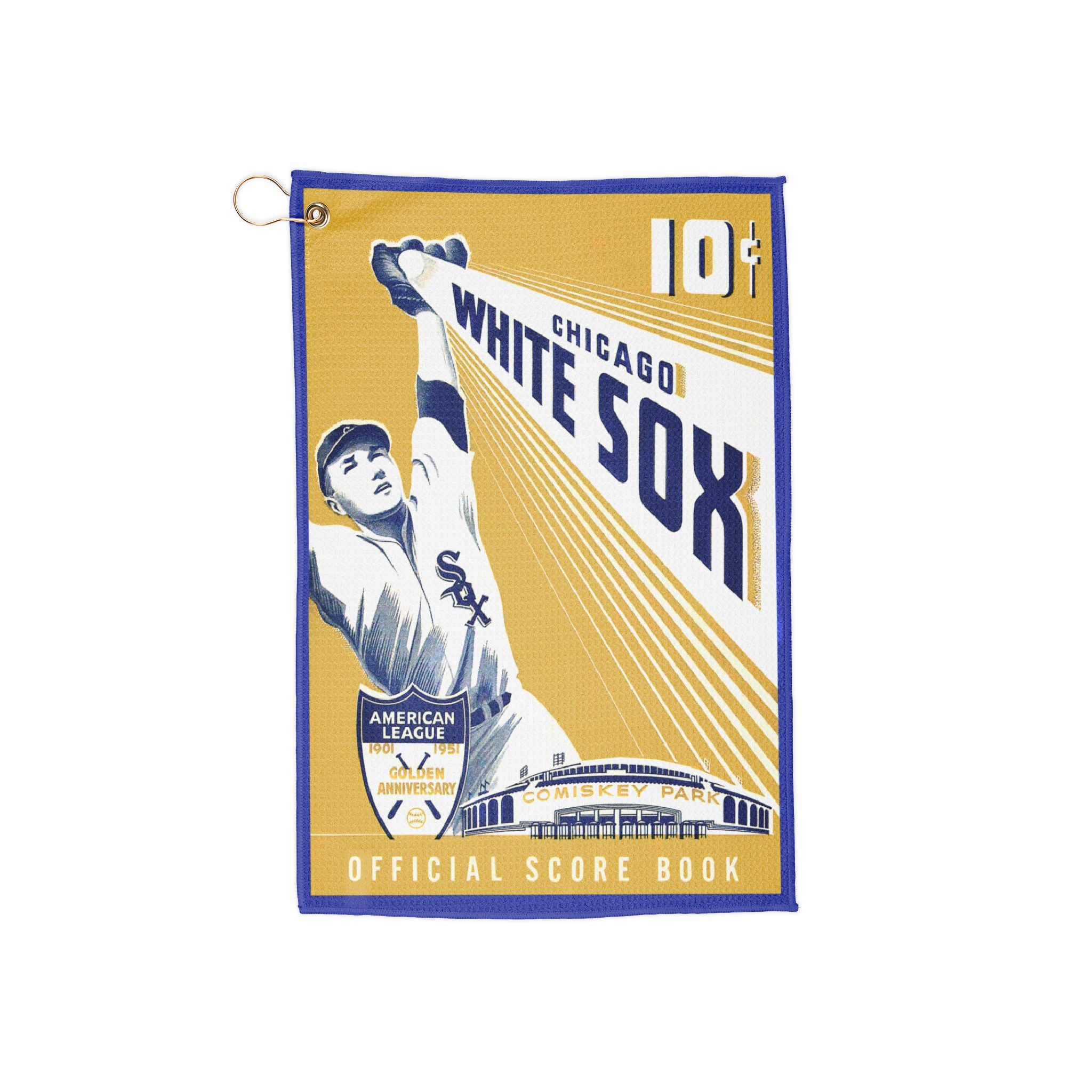 1951 Chicago Baseball Golf Towel | Vintage Baseball