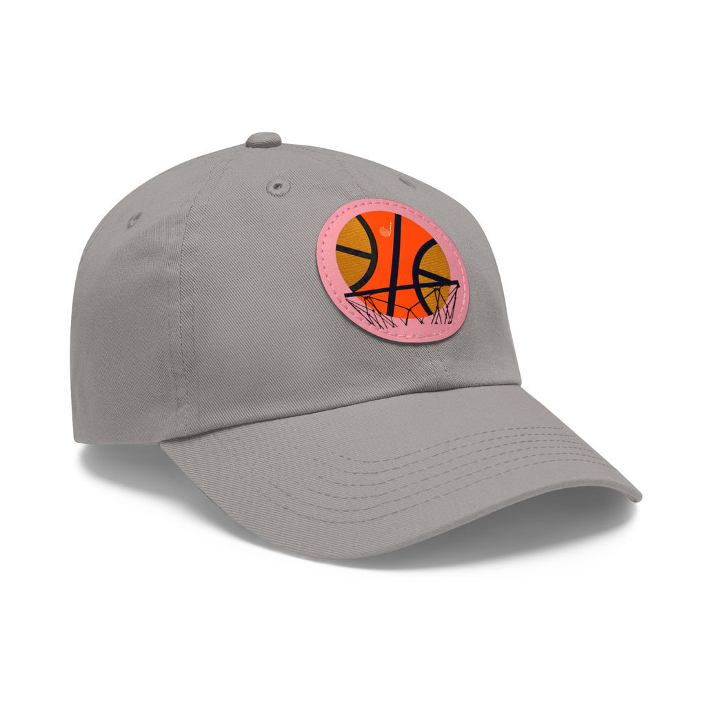 1967- 1968 Vintage Seattle Super Sonics Basketball - Dad Hat with Leather Patch (Round)