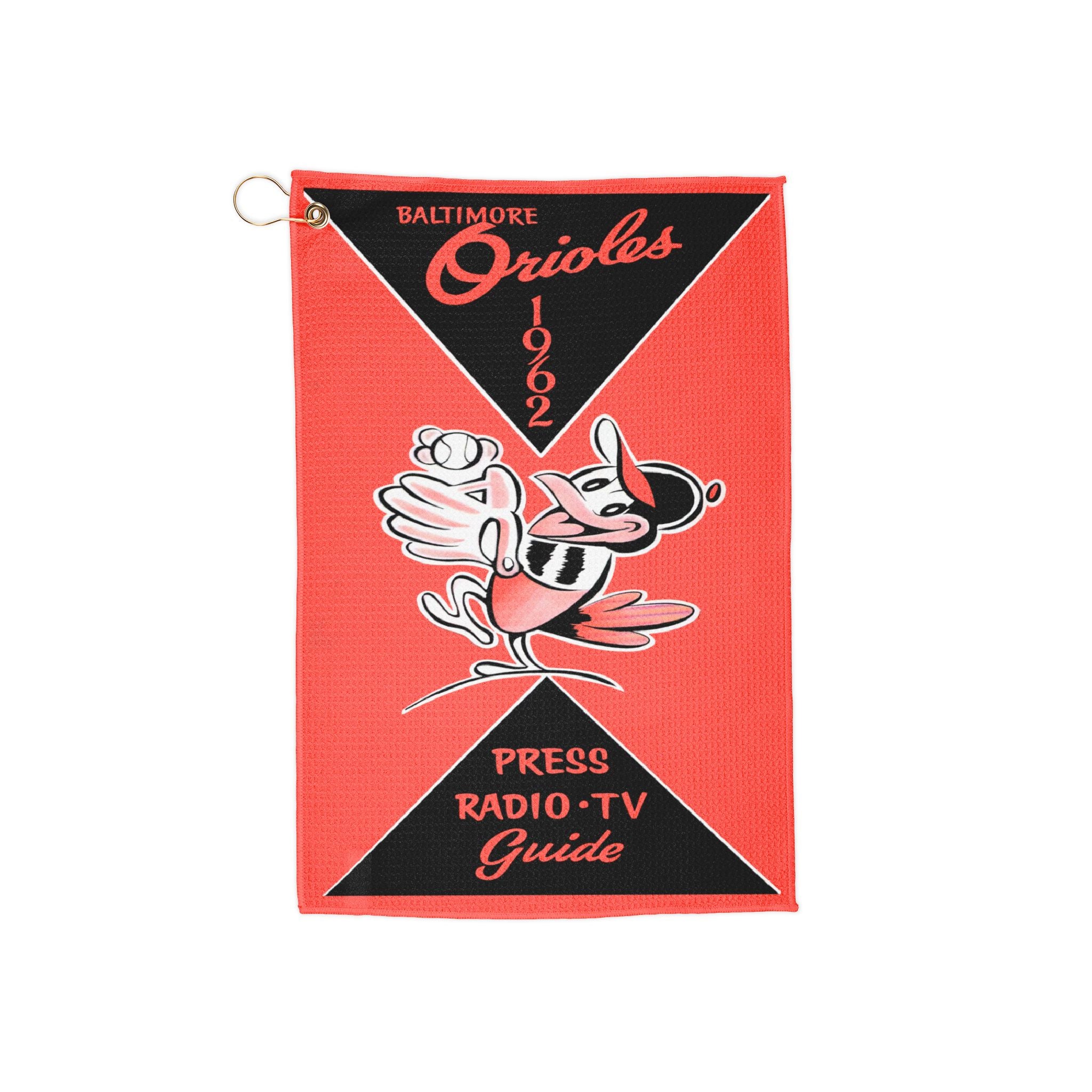 1962 Baltimore Baseball Golf Towel | Vintage Baseball