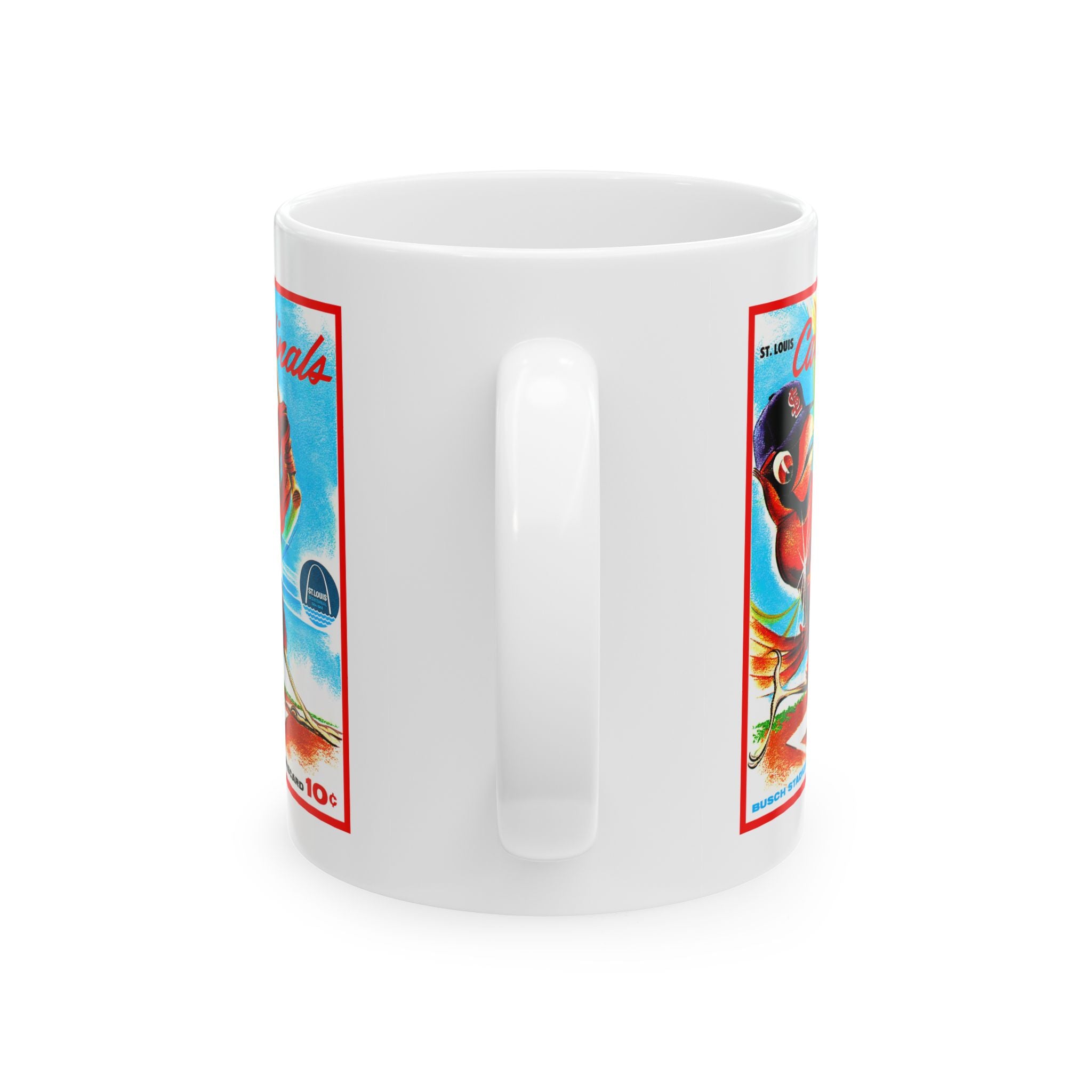 Ceramic Mug, 1964 Baseball St Louis Cardinals, Sports Fan Gift, Coffee Cup, Gift for Baseball Lover, Vintage Baseball Mug Memorabilia,