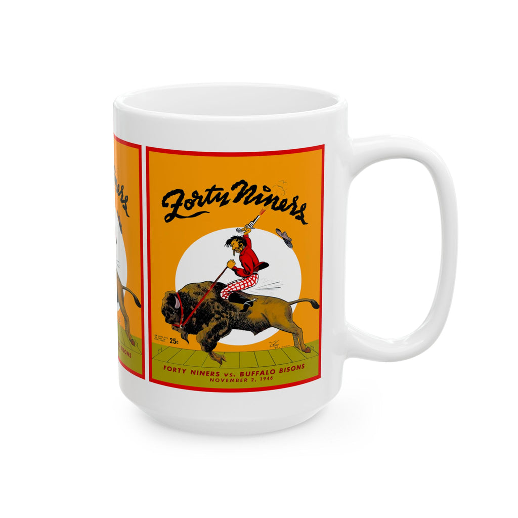1946 Football Buffalo Bisons San Francisco 49ers Mug | Vintage Football 11 oz and 15 oz