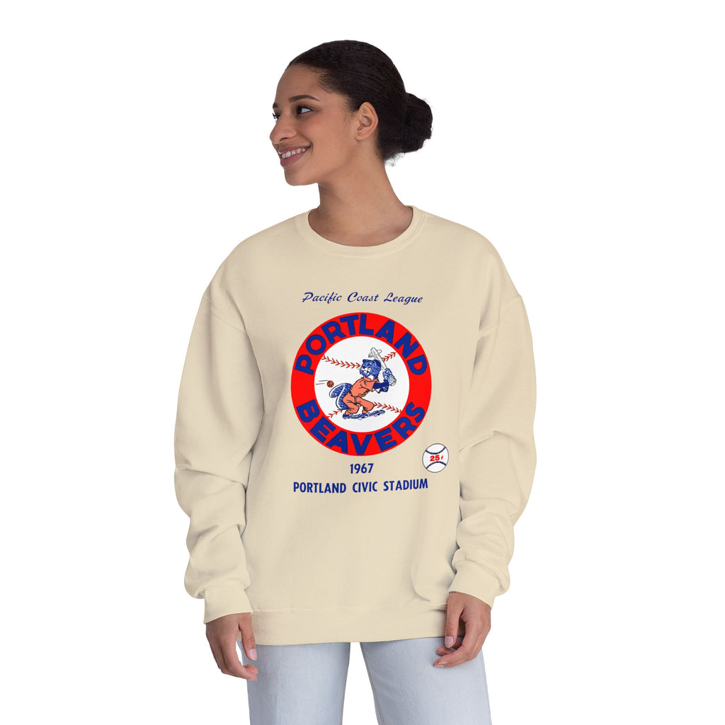 1967 Vintage Portland Beavers - Pacific Coast League Baseball - Unisex NuBlend® Crewneck Sweatshirt