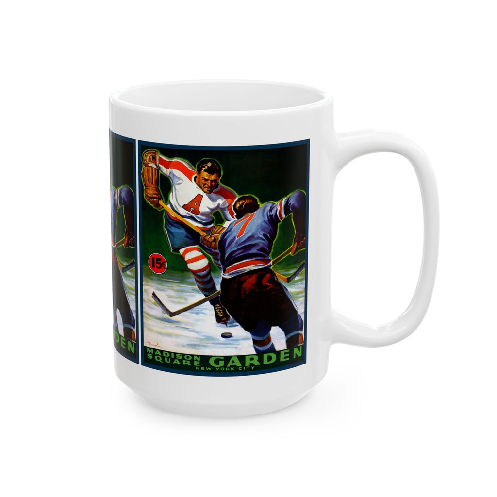 Hockey Ceramic Mug, 1941 - 1942 Brooklyn Americans, Sports Fan Cup, Hockey Lover Gift, Team Tea Cup