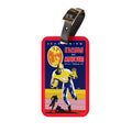 1931 Football Vintage Poster Luggage Tag — Kansas vs Missouri Homecoming