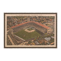 Vintage Wrigley Field Los Angeles Postcard - Baseball - Doormat