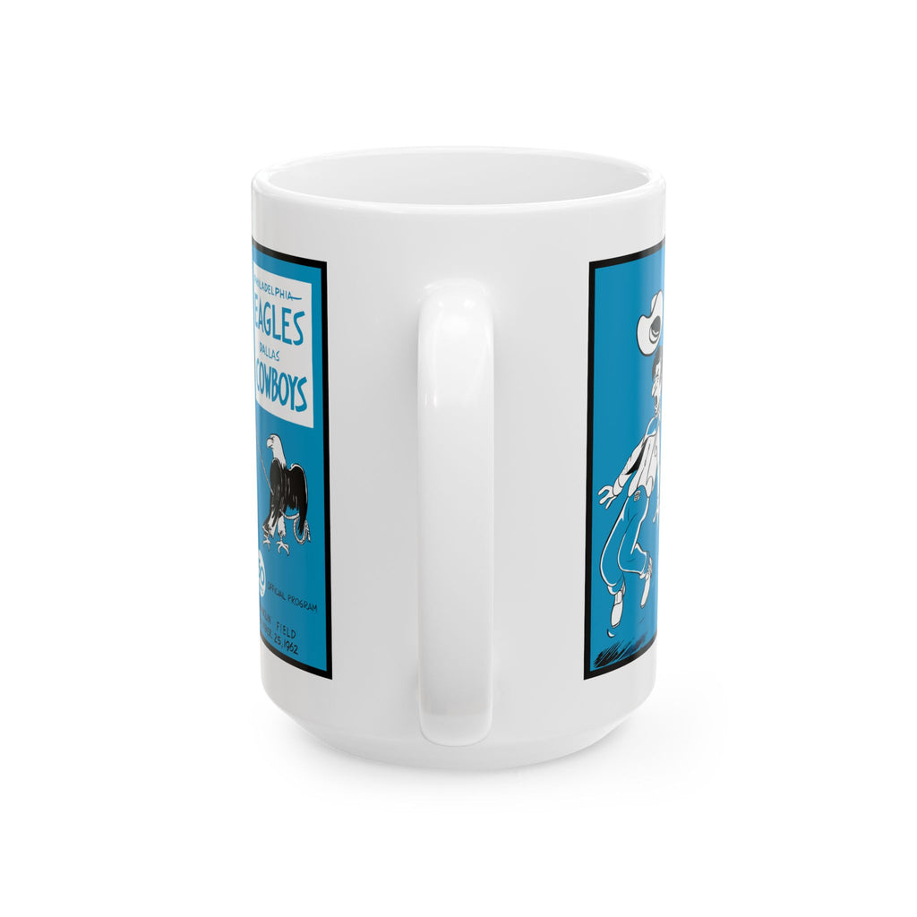 1962 Football Cowboys-Eagles Mug | Ceramic Coffee Cup 11oz 15oz